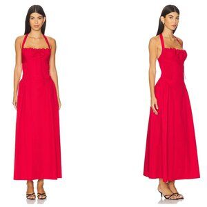 More to Come Daniela Dress Red Medium NWT
